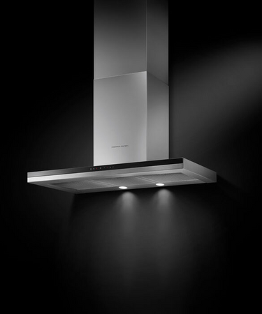 Factory second Fisher & Paykel 90cm Wall Chimney Box Rangehood – Model HC90DCXB3